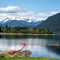 Serene Baker Lake and Snow-capped Mt Shuksan